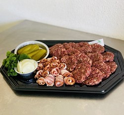 Hamburger Grillplatte